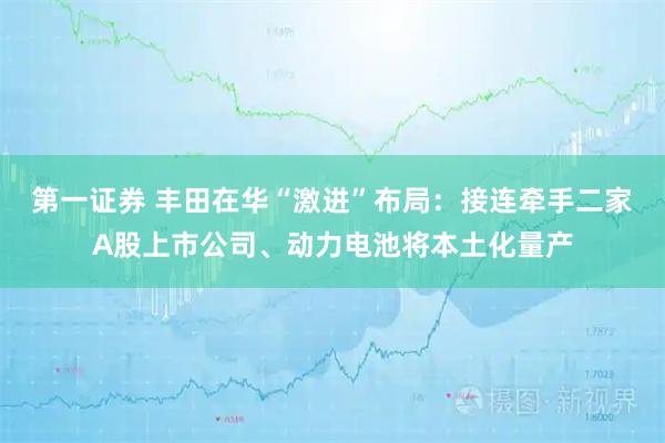 第一证券 丰田在华“激进”布局：接连牵手二家A股上市公司、动力电池将本土化量产