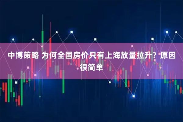 中博策略 为何全国房价只有上海放量拉升？原因很简单