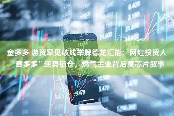 金多多 游资罕见破线举牌德龙汇能：网红投资人“鑫多多”逆势锁仓，燃气主业背后藏芯片叙事